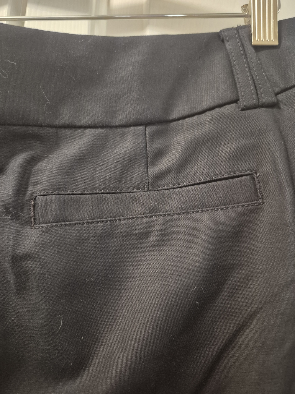 Banana Republic NWT Martin Fit Women’s Black Pants, Sz 12 P - Picture 6 of 7